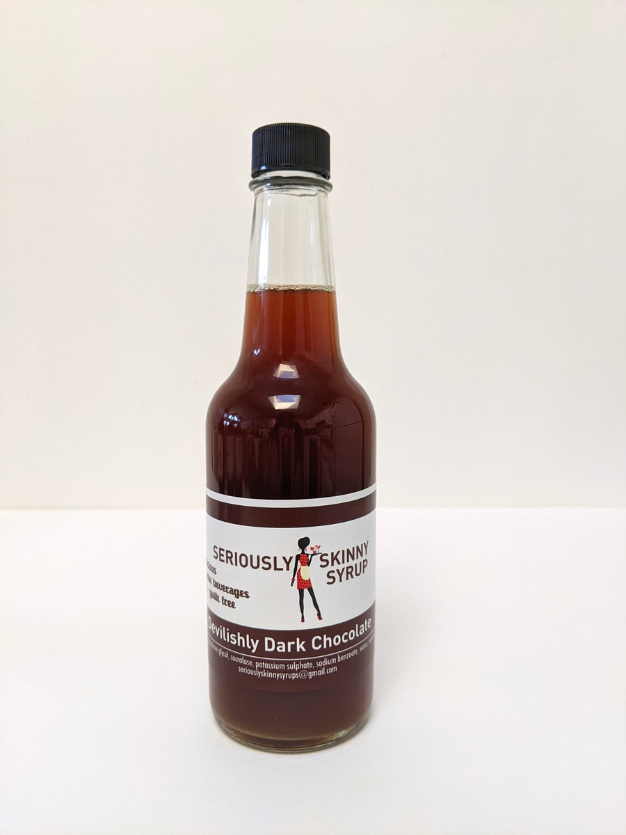 Devilishly Dark Chocolate Skinny Syrup - Seriously Chocolate Tea